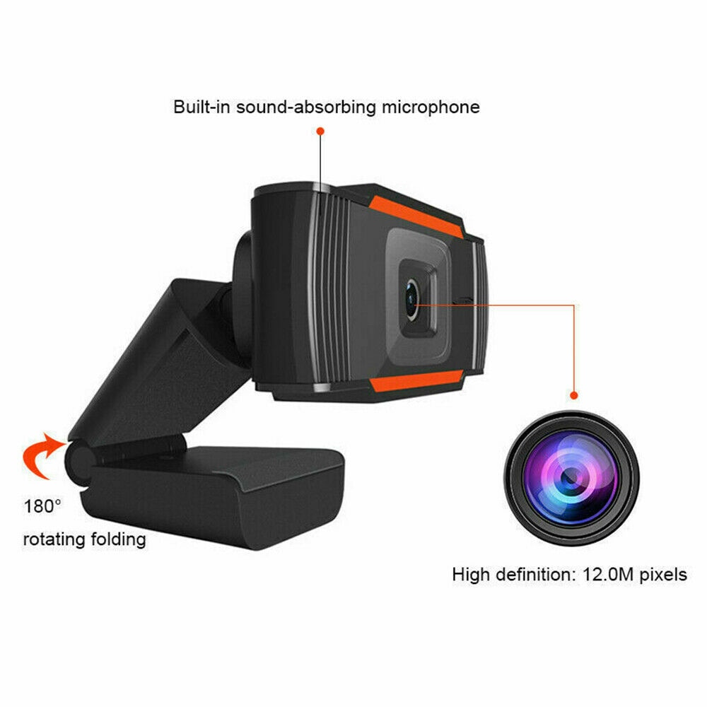 HD 1080P Web Camera 5MP Webcam USB3.0 Auto Focus Video Call with Mic for Computer PC Laptop For Video Conferencing Netmeeting