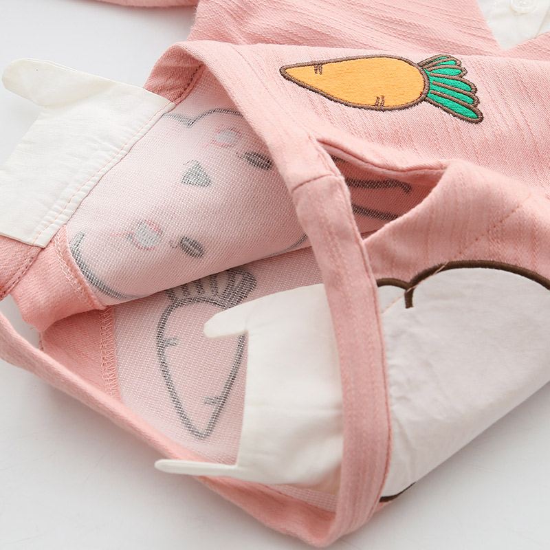 primavera otoño 2-10 años de edad niños de manga larga lindo Patchwork bordado de dibujos animados bebé niños sudaderas para colegio para niñas