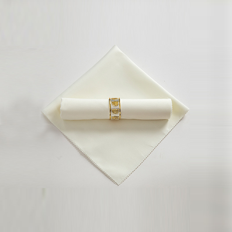 10 stk 48*48cm bordservietter stoflommetørklæde borddekoration boligtekstiler til bryllups fødselsdagsfest: 16