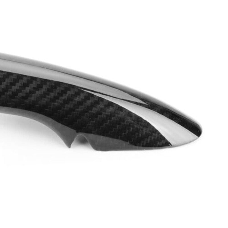 Carbon Fiber Protect Door Handle Cover Accessories with Keyhole for Mini Cooper F55 F56 F54 F60 R55 R56 R60 Countryman