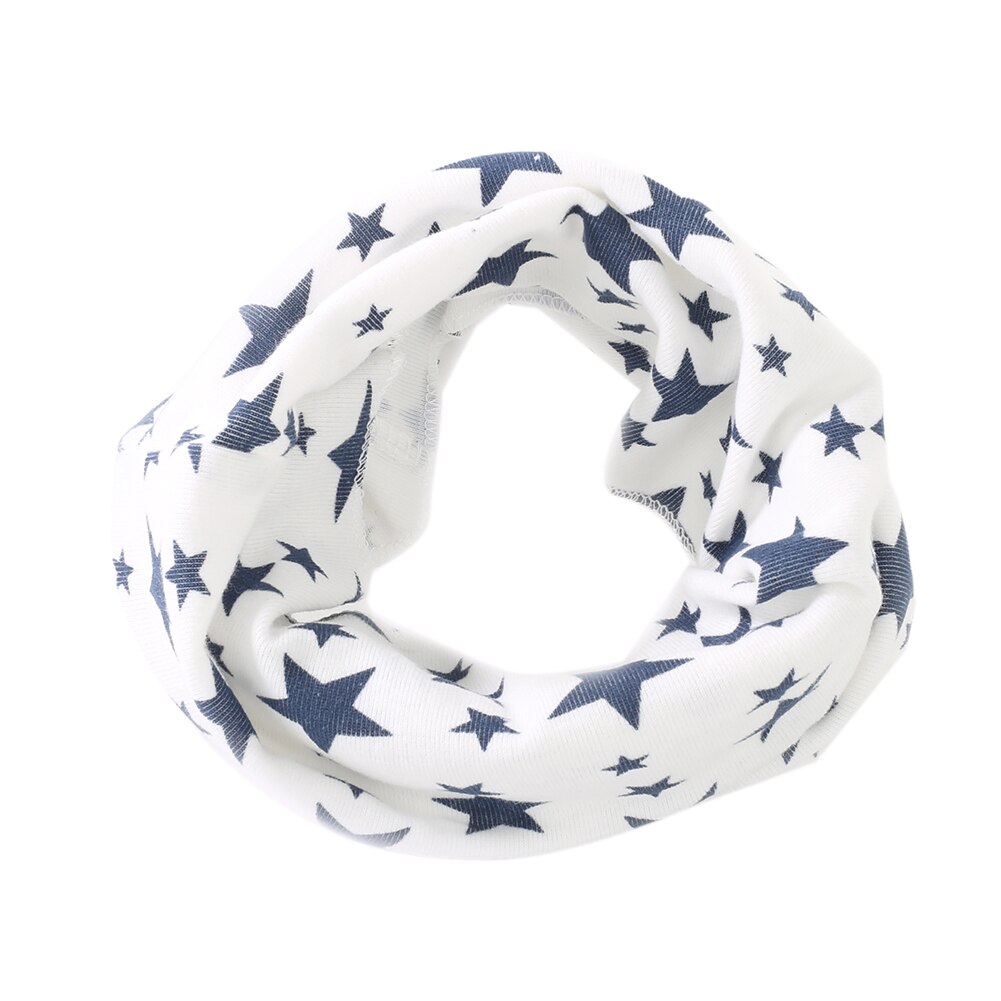 Bufandas de estrellas, pañoleta de algodón para niños, niño, pañuelos de niña, chal Unisex, tejido de invierno, Otoño, bufanda adorable para niños
