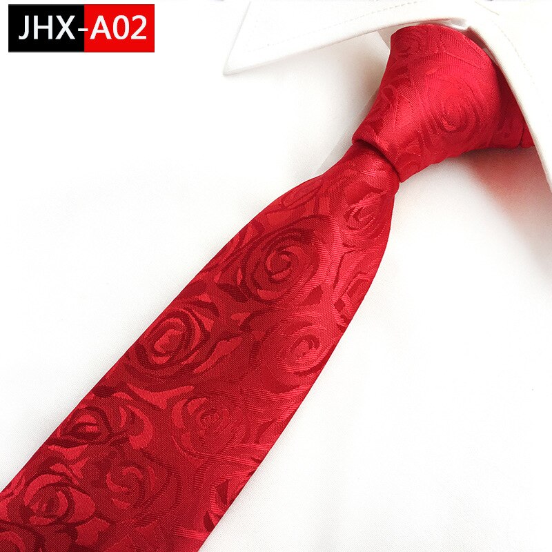8Cm Polyester Ties Voor Mannen Formele Zakelijke Hals Tiies Huwelijkscadeau Voor Mannen Stropdas Bruidegom Party Das: A02