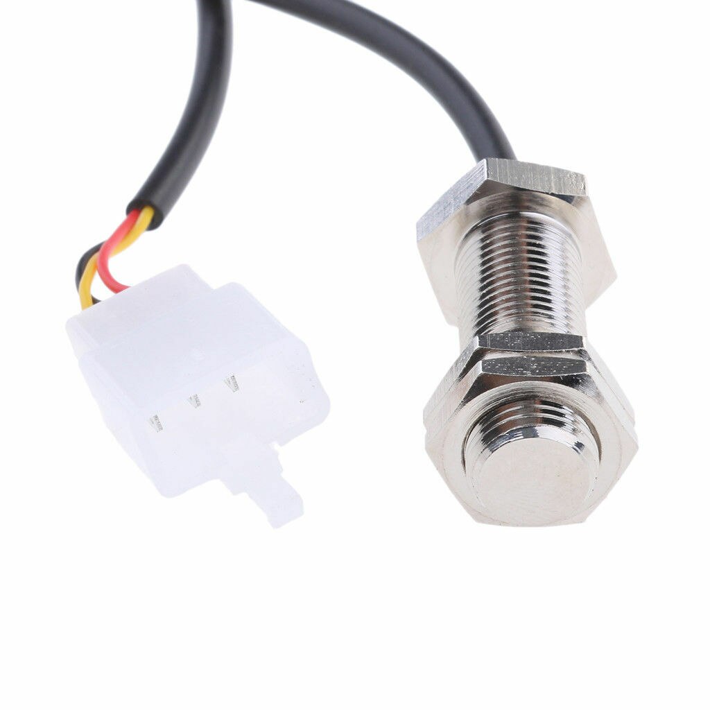 2x magneter odometer sensor kabel digital för motorcykel hastighetsmätare varvräknare 1.5m kabel 3- pin användbar