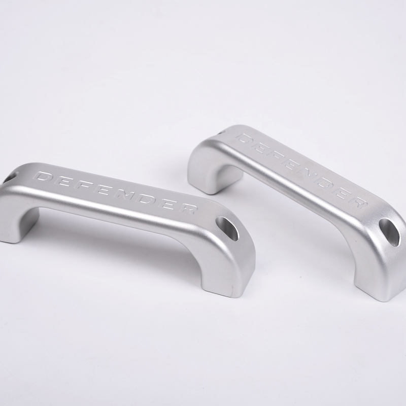 Lot De 2 Poignées De Porte Intérieures En Alliage Argenté Pour Land Rover Defender 1983-2019 - 5