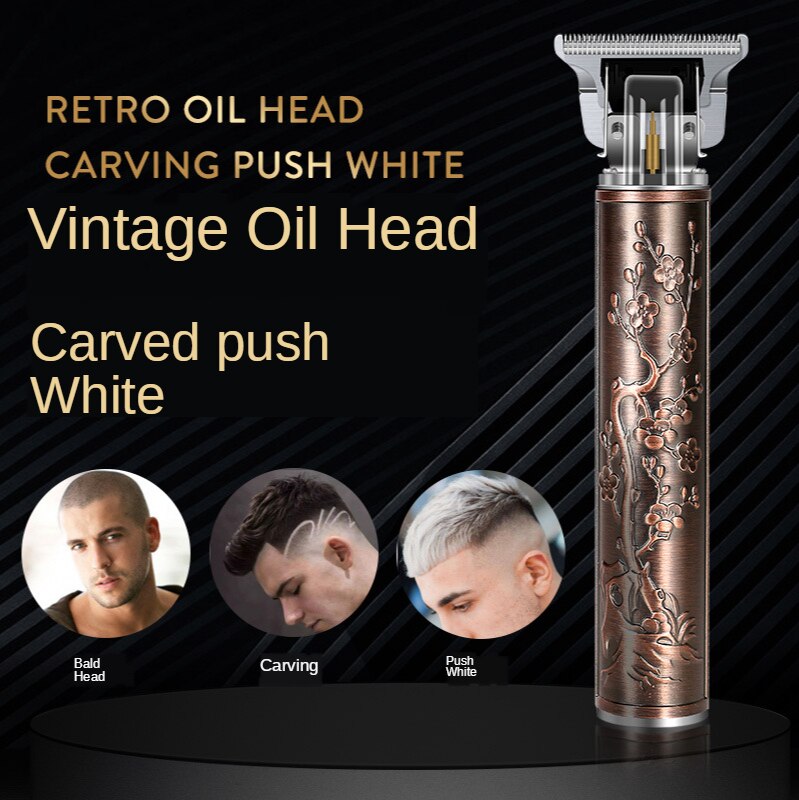 Cortadora de pelo para hombre, afeitadora de barba sin cabeza, maquinilla de afeitar eléctrica, inalámbrica, corte USB, barbería cortapelos cortar pelo corta pelo hombre barba hair peluquería