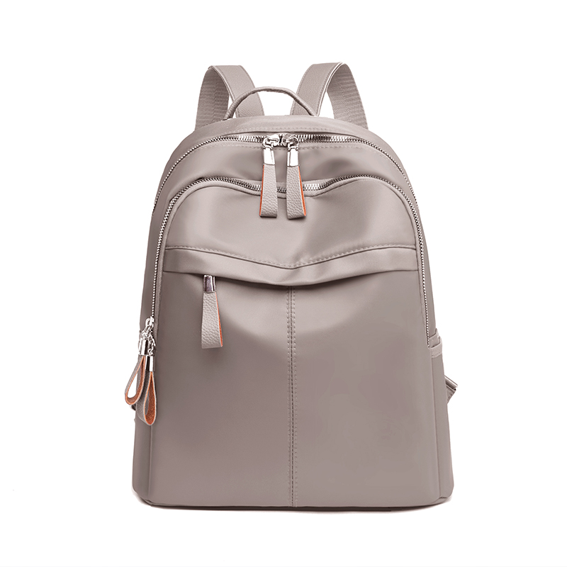 Vento Marea femmes sac à dos voyage décontracté imperméable femmes sacs à bandoulière femme grande capacité Oxford sac à dos noir sac à main: Gray