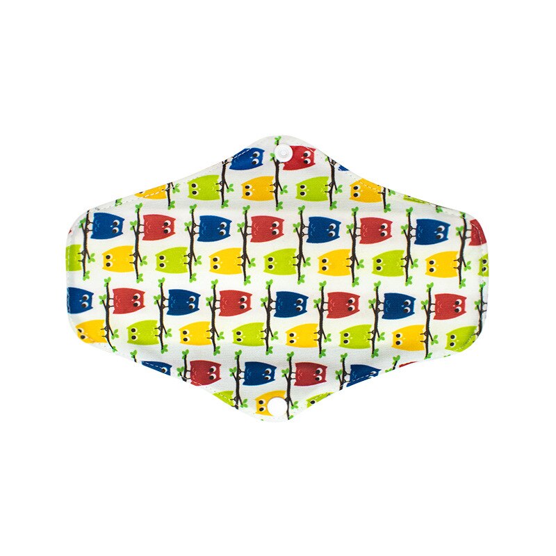18*25CM Menstruations Pads für Nacht Verwenden frauen feminin higgiene mehrweg menstruations Pad Atmungs Waschbar Tuch Pads: YWS-M14