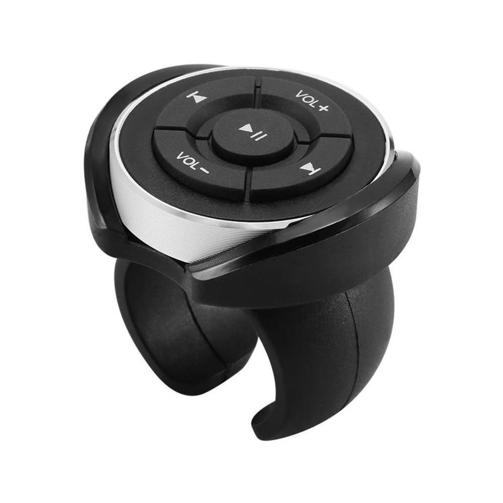 Protable Wireless Bluetooth Media Button Car Motorcycle Remote Photography Music Play Remote Control For All Smart Phone