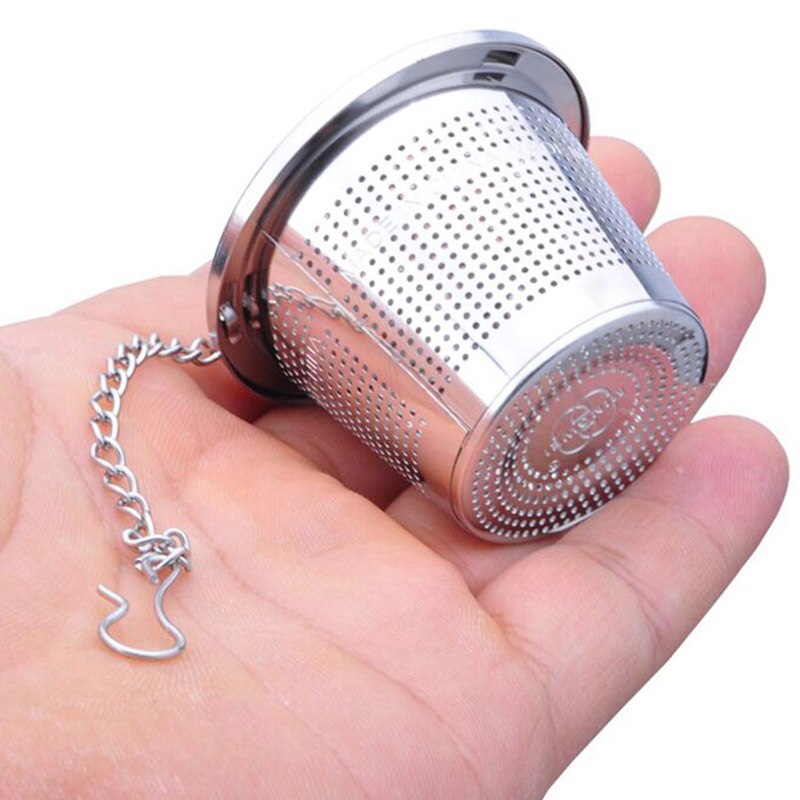 304 Stainless Steel Tea Mesh Ball Herbal Infuser Tea Strainer Filter SKD88