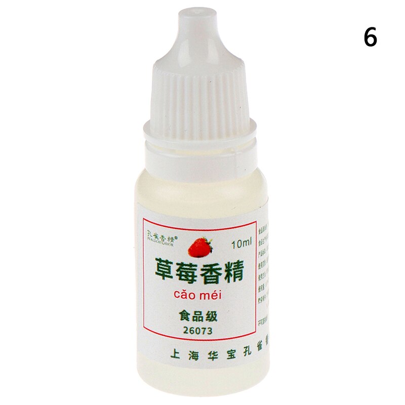 10ML DIY Flavor for Slime Supplies Clay Toys for Children Kids Accessories Decor Make Slime Flavors Charms kits Smell Slices: Strawberry