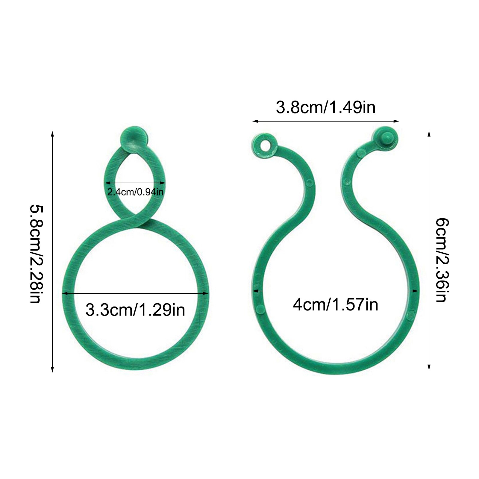 12/50Pcs Garden Cable Ties Reusable Plant Support Shrubs Fastener Tree Locking Nylon Plastic Cable Ties Zip Garden Ties