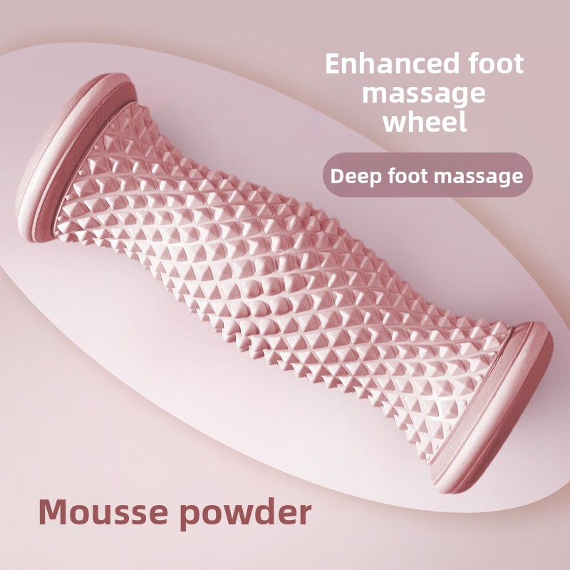Foot Roller Massager for Flat Feet Improvement Plantar Fasciitis Prevention Foot Meridian Relaxation Reflexology Massage Tool: MULTI