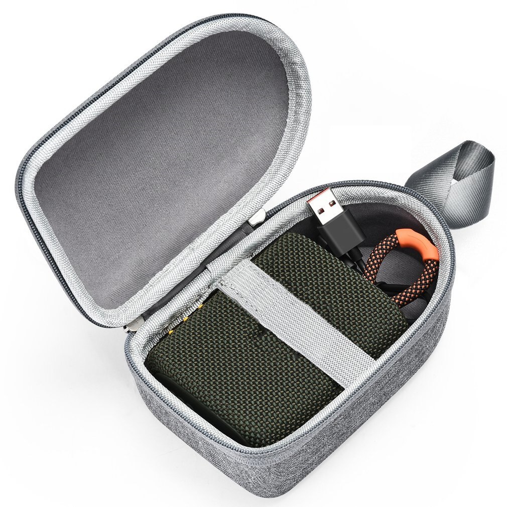 Carré Eva écouteur sac sans fil écouteur sac de rangement écouteur sac petit produit numérique stockage Eva sac