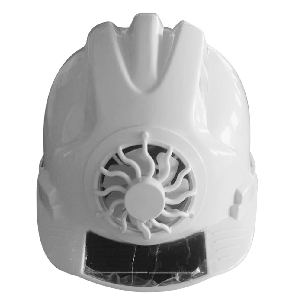 Safety Helmet With Fan 2.0 Construction Shading Sun Protection Solar Charging Helmet Construction Helmet Air Conditioning Hat