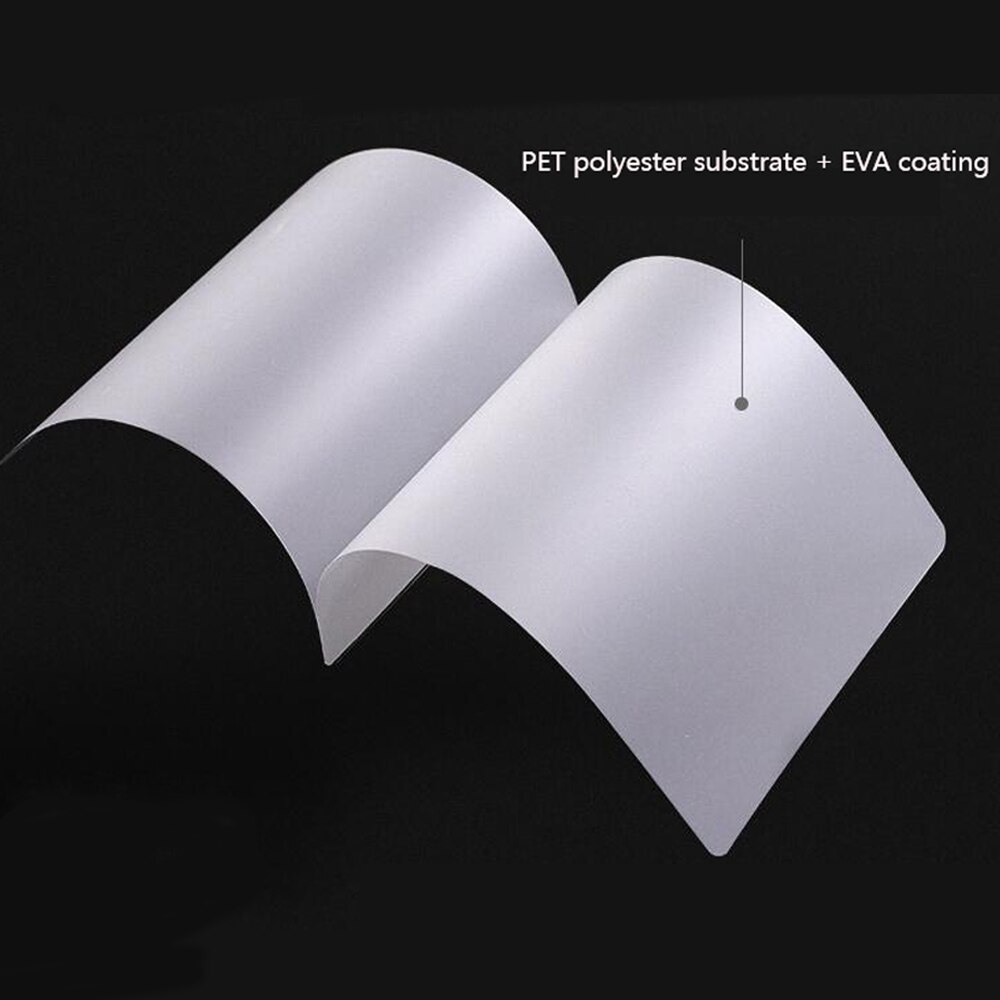 100Sheets 95x135MM 5 Inches for Laminator Machine Photo Paper Laminating Film