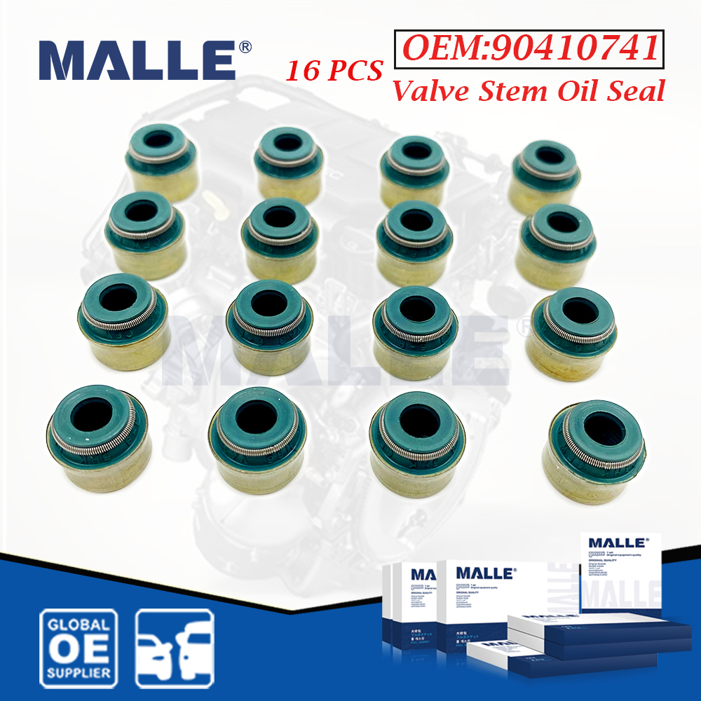 Kit de sello de aceite de vástago de válvula para Buick Excelle, 1.8L, Cadillac, Chevrolet, Aveo, Daewoo, Opel, Vectra, Leganza, accesorios para automóviles, 90410741