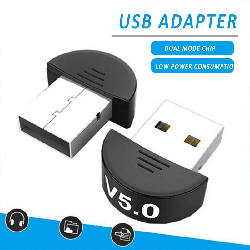 Usb Bluetooth Adapters 5.0 Usb Computer Adapter Audio Ontvanger Dongle Adapter Naar Pc Printer Laptop Sender