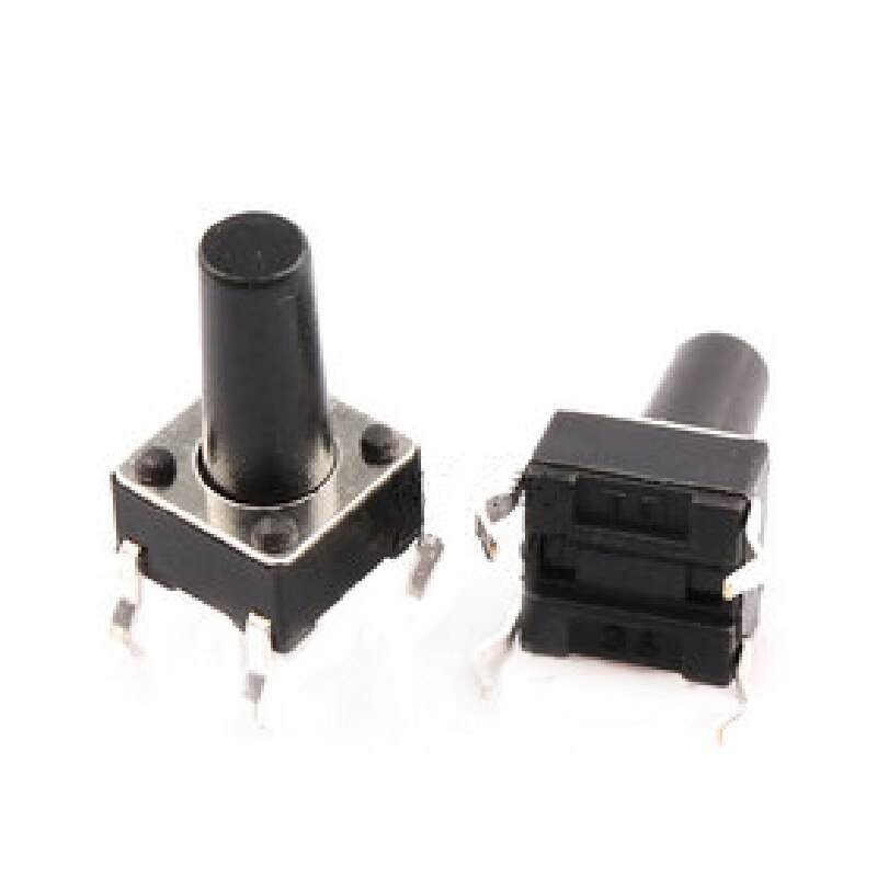 6*6*11MM tact switch 6*6*11 vertical 4-pin micro switch key switch