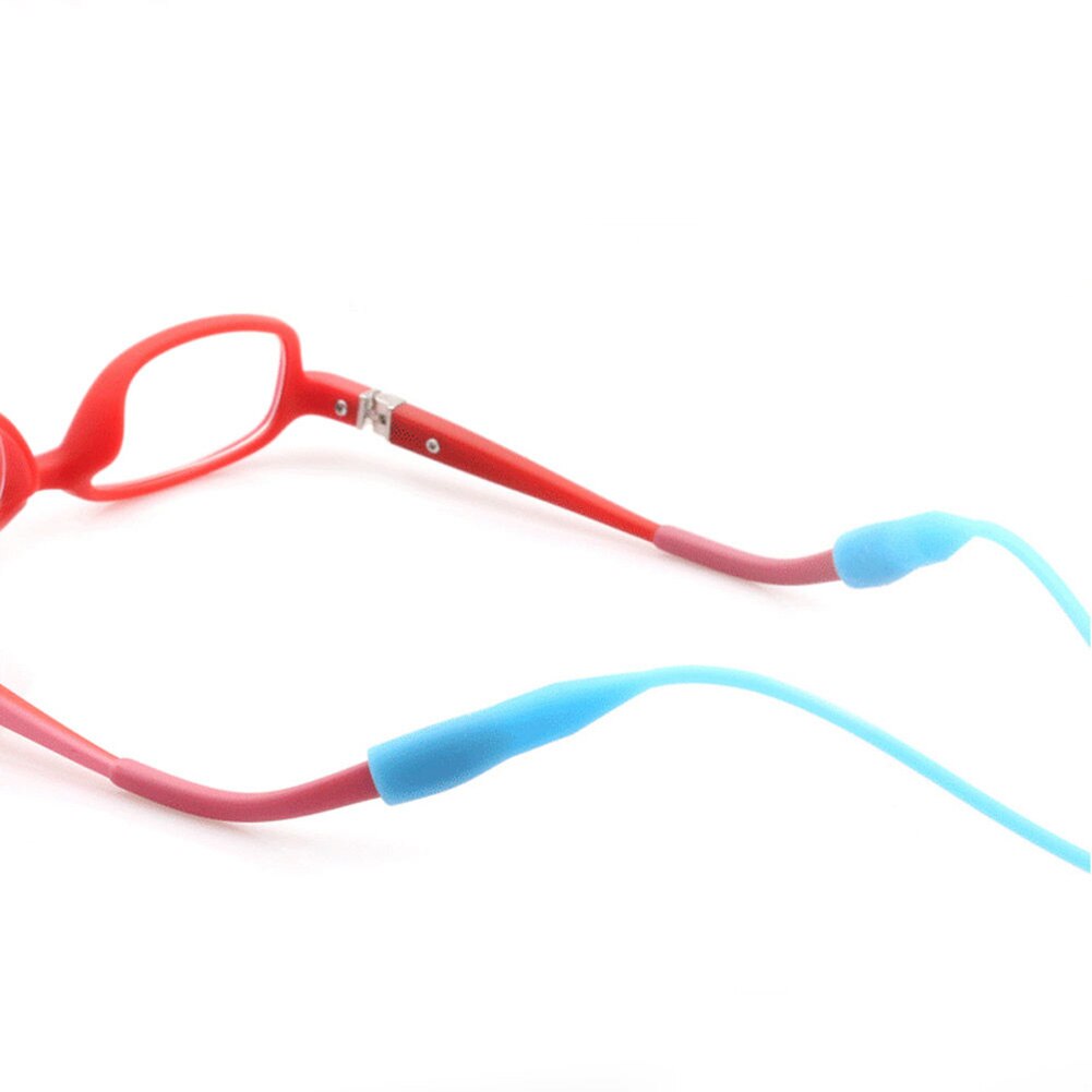 1Pc 53Cm Verstelbare Elastische Siliconen Sport Brillen Bandjes Zonnebril Cord String Bril Anti Slip Houder Voor Kinderen Kid