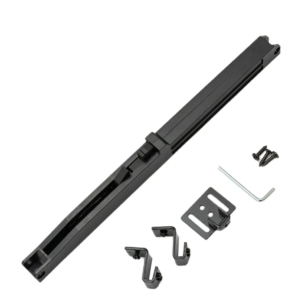2pc Barn Door Soft Close Mechanism Spring Buffer Slide Damper Adjustable Door Stops Furniture Hardware Remission Accessories