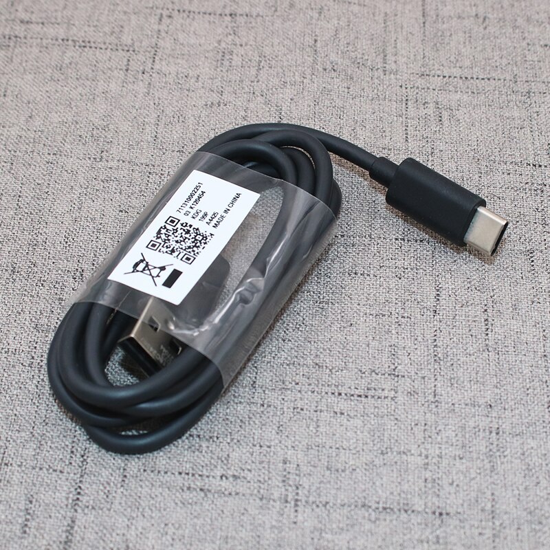 12V1.5A szybka ładowarka Turbo Power 18W szybki Adapter US Micro/USB C kabel danych dla Motorola Moto E5 Plus Z Z2 Z3 grać G5 G6 G7 P50: Type C Cable