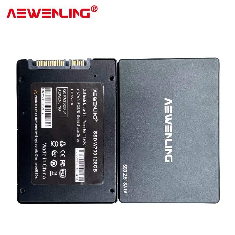 Disque dur SSD SATA, 2.5 pouces, capacité de 64 go, 128 go, 256 go, 480 go, 960 go, 512 go, 240 go, 120 go, 1 to, pour ordinateur de bureau, pc portable