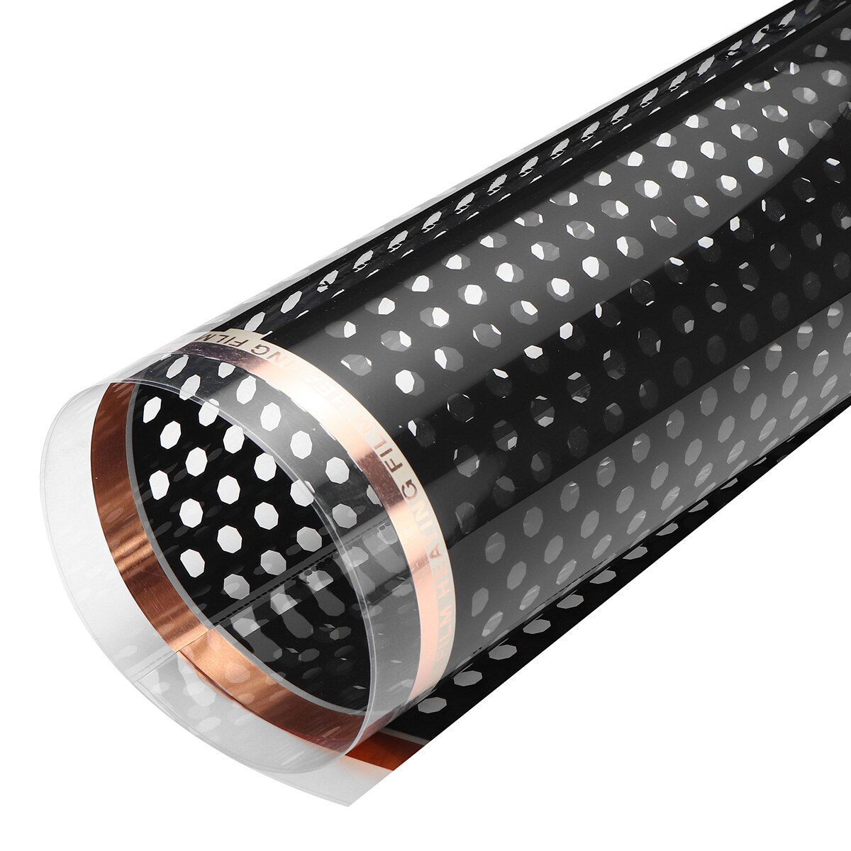 80x200cm 220W Infrared Warm Floor Heating Film Electric Carbon Fiber Electric Heating Mat Underfloor Heating Film