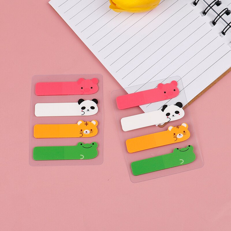 2 * 80 Pcs Small Animal Pet Post It Note Combination Set Self Adhesive Index Label Stickers School Office Supplies