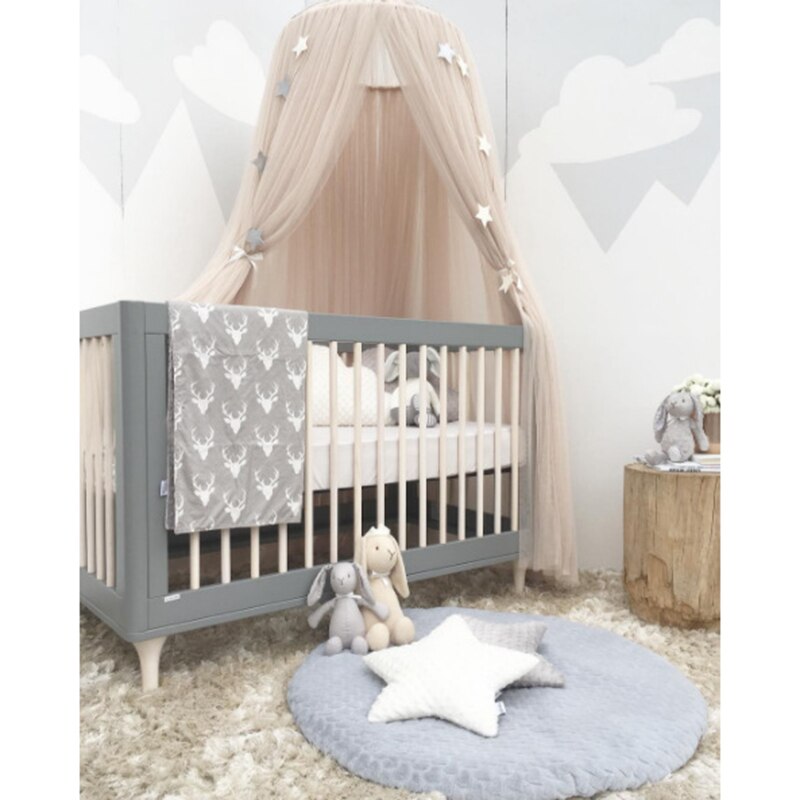 Baby Luifel Tent Klamboe Bed Gordijn Baby Crib Netten Cot Hung Dome Meisje Prinses Kinderen Spelen Tent Kinderkamer decoratie