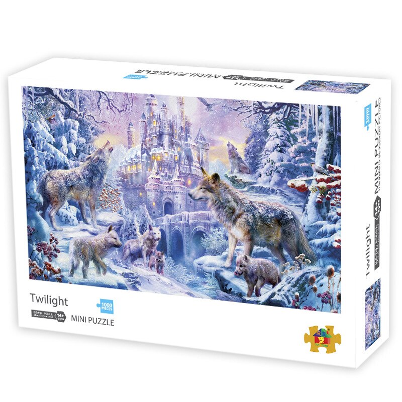 42*30 centimetri jigsaw puzzle 1000 pezzi di Arte di Montaggio foto di Paesaggio di puzzle per adulti giochi giocattoli per adulti mat: wjb22