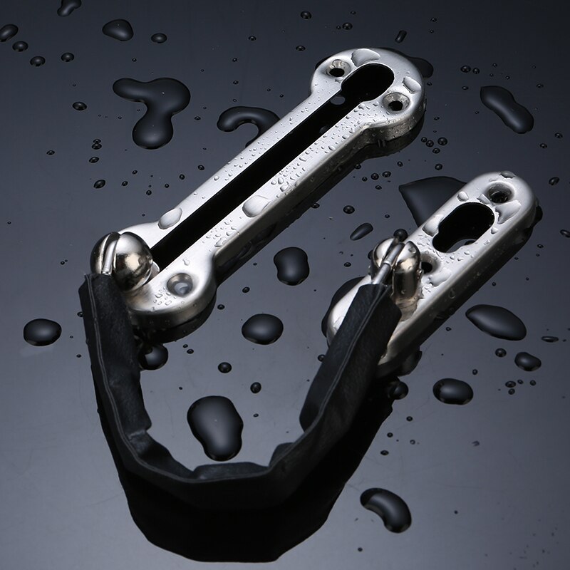 Roestvrijstalen antidiefstalketting voor schuifdeuren, hotelkantoorbeveiligingsketting, kastsloten, decoratieve hardware