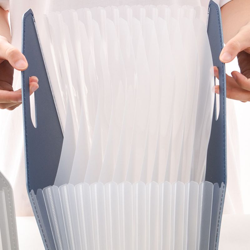 13 Pockets Desk File Folder Document Paper Organizer Storage Holder Multilayer Expanding Box School Office Stationery