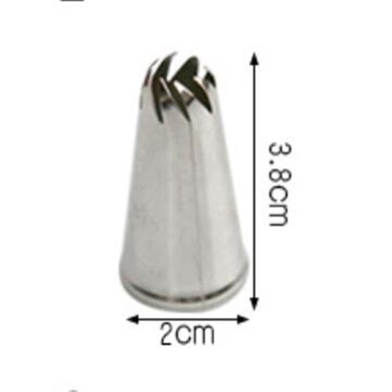 Stainless Steel Flower Tips Cake Nozzle Cupcake Sugar Crafting Icing Piping Nozzles Molds Pastry Tool