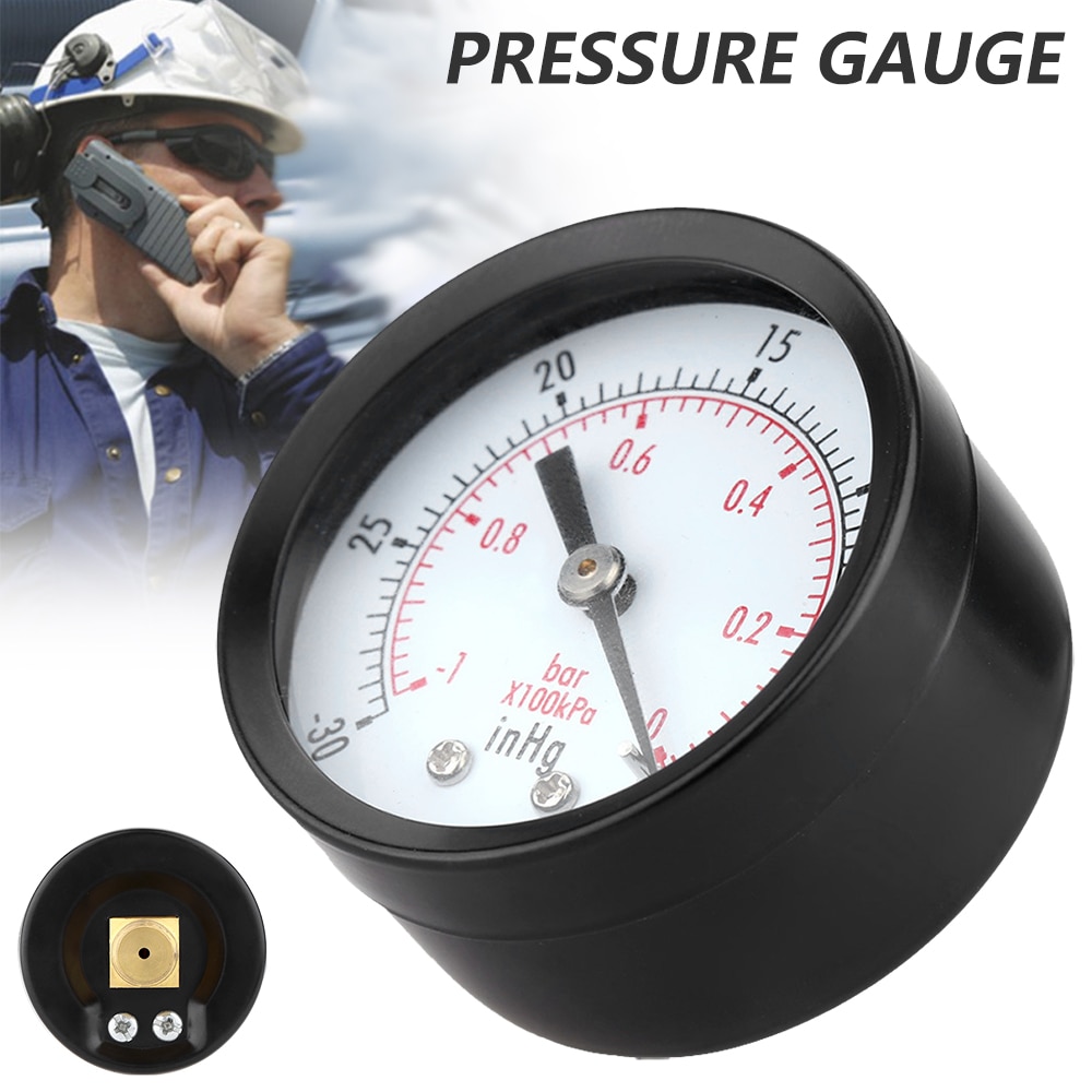 50mm Measuring Meter Multipurpose Vacuum TS-Z50A Portable Double Scale Mini Tools Pressure Gauge Home Supplies Test