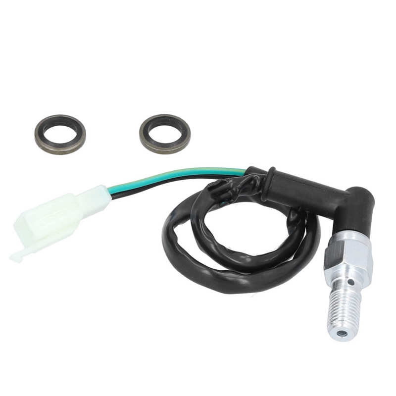 automobiles Car Accessories Rear Hydraulic Brake Switch Cable M10x1.25 Thread Single Hollow Universal for Motorcycle