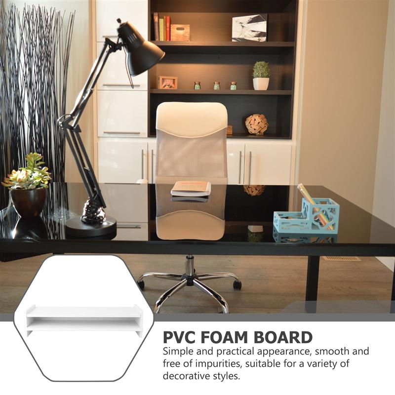 1Pc Dubbele Lagen Computer Monitor Rack Huishoudelijke Tv Plank Screen Plank Desktop Kantoor Hoogte Verhogen Beugel