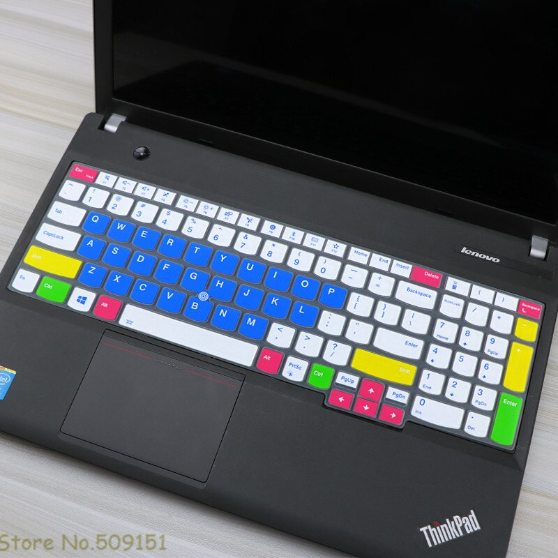 Silicone Laptop Keyboard Cover Protector Skin For Lenovo ThinkPad E15 Gen 2 L15 P15 P15V T15 P53 P15S Notebook: Candy blue