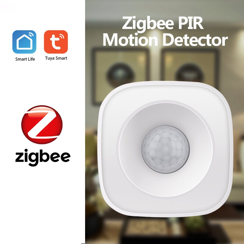 Lonsonho Zigbee Tuya Smart Pir Motion Sensor Detector Smart Life Home Security Alarm System