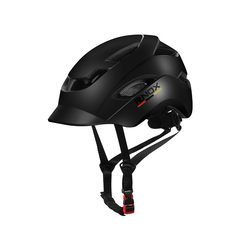 Ultralight Cycling Helmets Rainproof MTB Helmet Mountain Road Bicycle Motorcycle Helmets For Women Men Comfort Safety Cap: matte black