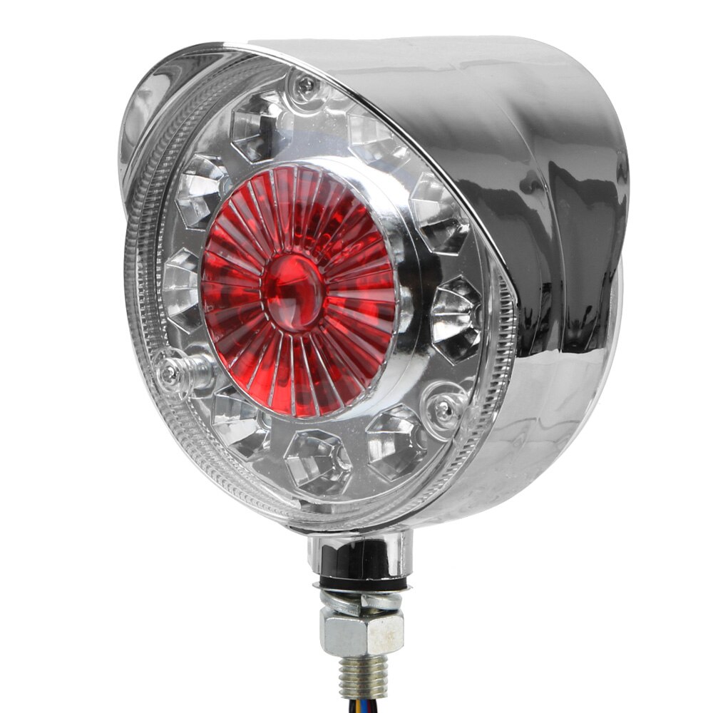 Feux de position latéraux Double face 24V LED, feux de clignotant pour camions, voitures, remorques, tracteurs, bus, rouge/jaune