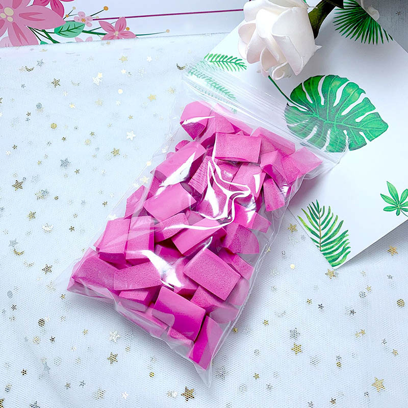 70pcs Sponge Chunks Addition for Slime Supplies Lizun Accessories Filler Charms for Slime Bead Foam Clay Mud Decoration: Rose