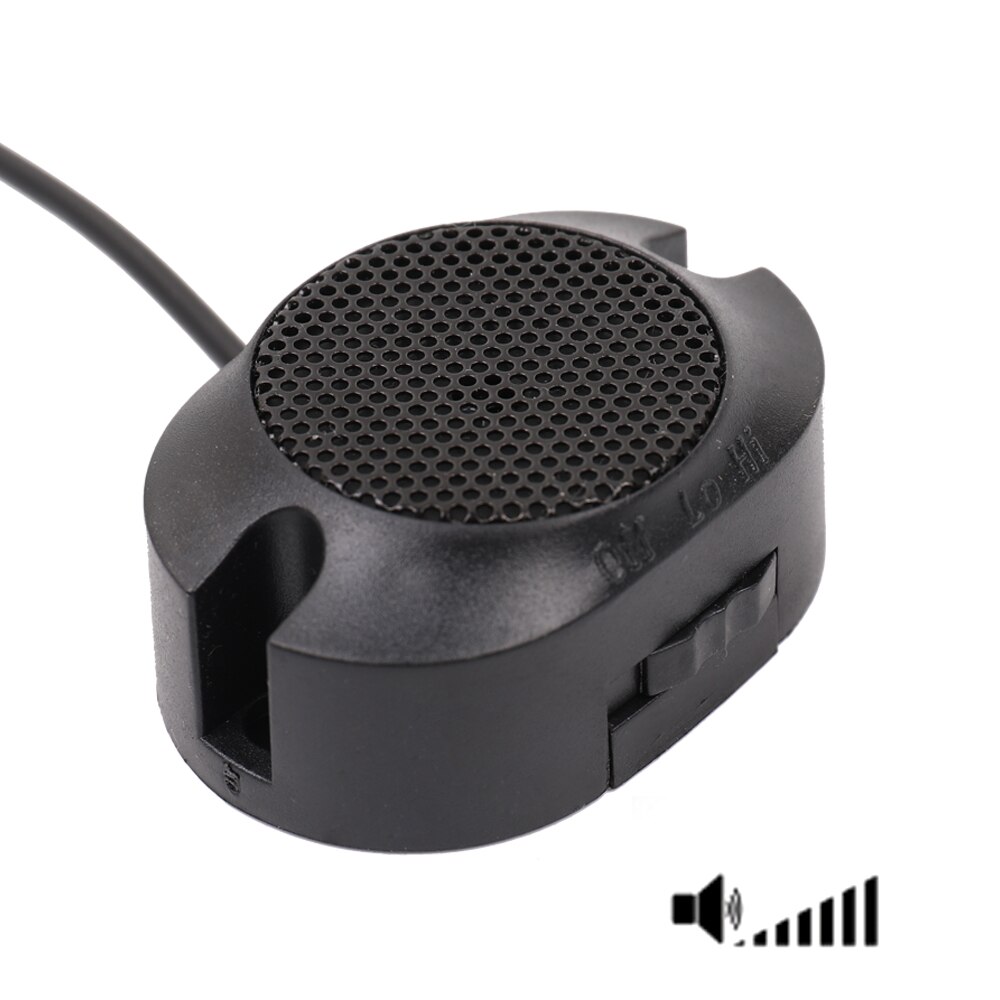 Sensores de aparcamiento para coche, sistema parktronic, 4 Uds., sensores planos, marcha atrás, sonido de alarma, sonido ajustable
