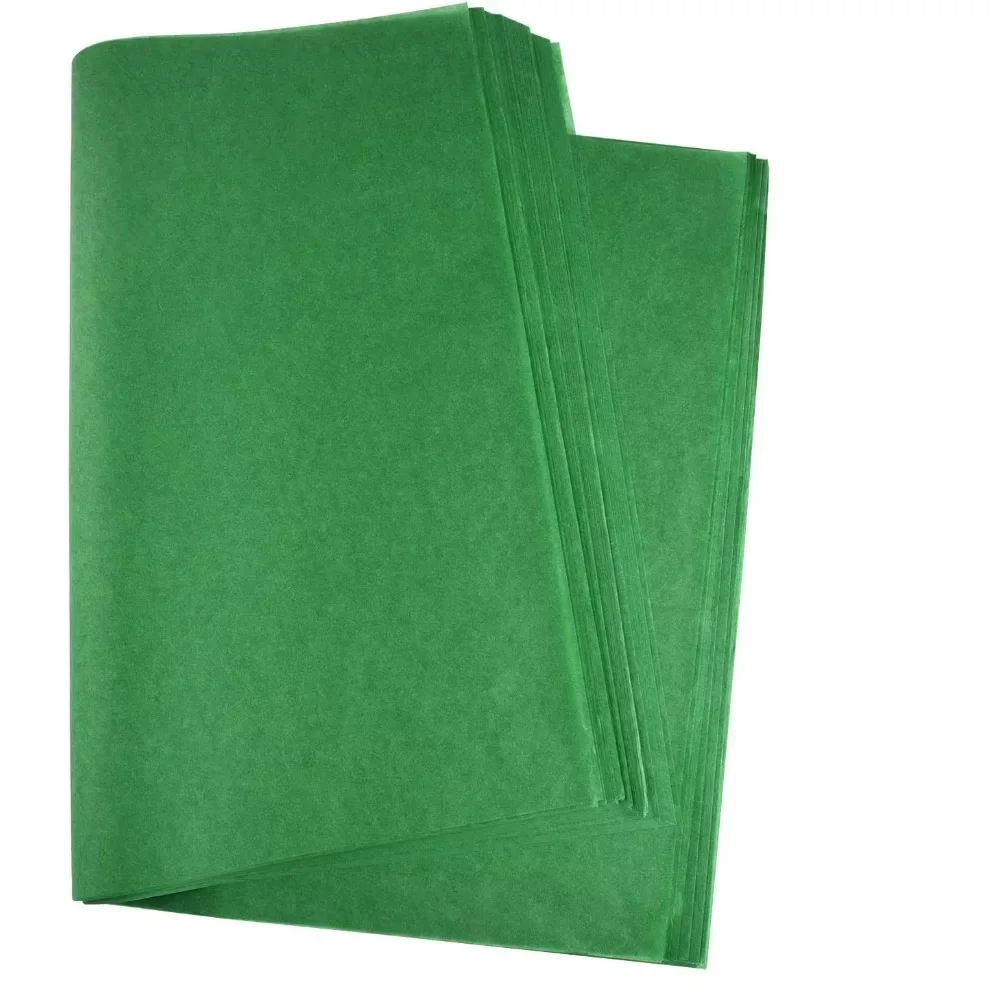 Bouquet de Fleurs en Papier de Soie, Emballage pour Fleuriste, Mariage, ixd'Anniversaire, , Décoration, Bricolage, 50x66cm, 10 Pièces: green