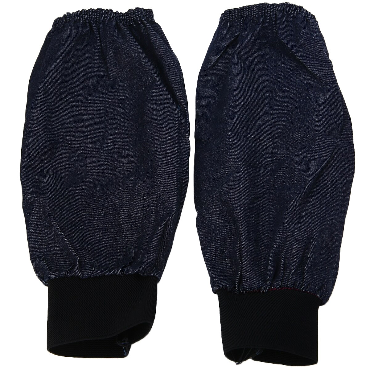 1 Paar Lassen Bescherming Mouwen Denim Blauw Lassen Verlengen Arm Mouwen Denim Werken Snijden Slip Warmte Beschermende