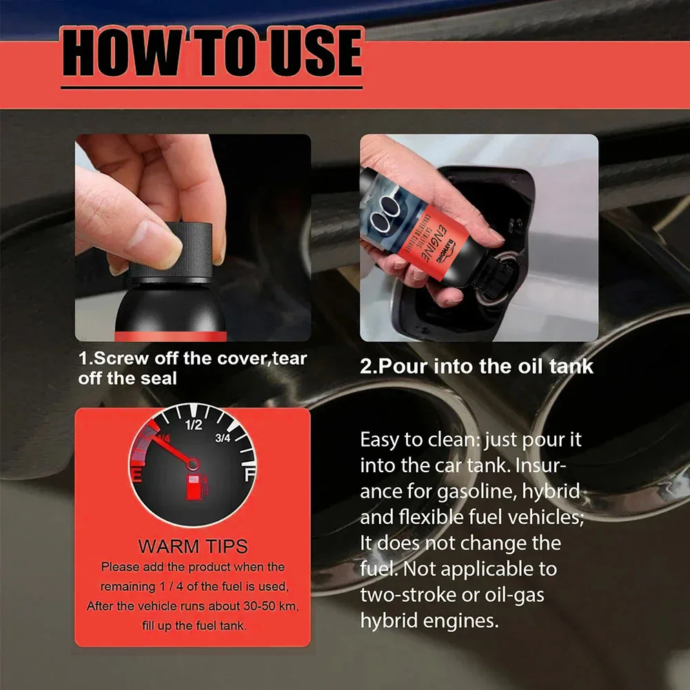 Car Catalytic Converter Cleaner Deep Cleaning Multipurpose Engine Carbon Deposit Remove Automobile Cleaning Agent