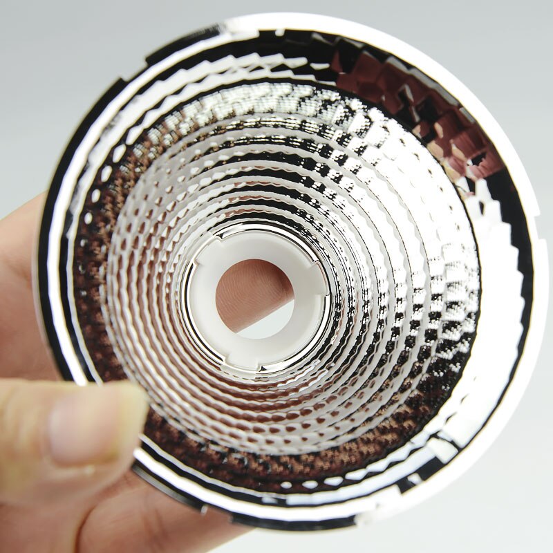 92mm Large Optical Reflector Lens Spherical Surface Parabolic Reflector Bow COB light source Reflection cup 1PC