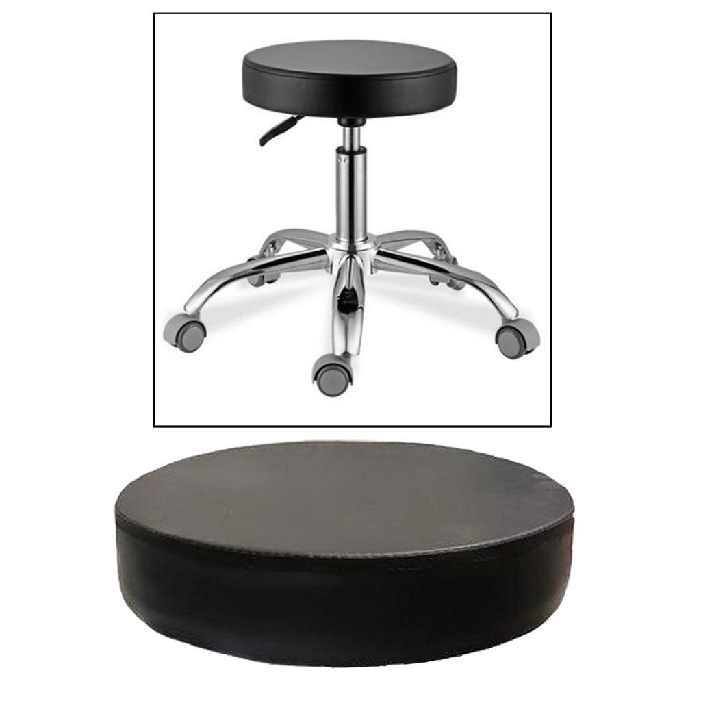 Universal rund barstol utskiftningssete for spa salong frisør stol barstol sminke barbershop stol erstatning sete
