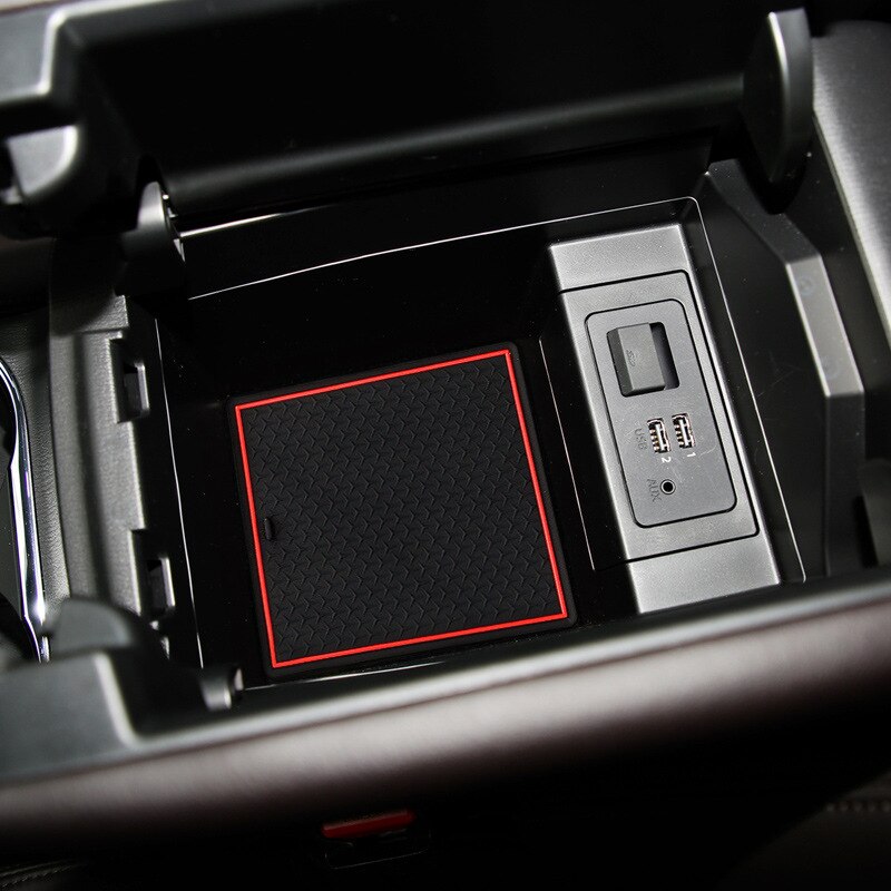 Anti-skrid måtte til mazda cx -8 cx8 cx 8 tilbehør gate slot coaster anti-snavset dør rille måtte bil interiør gel