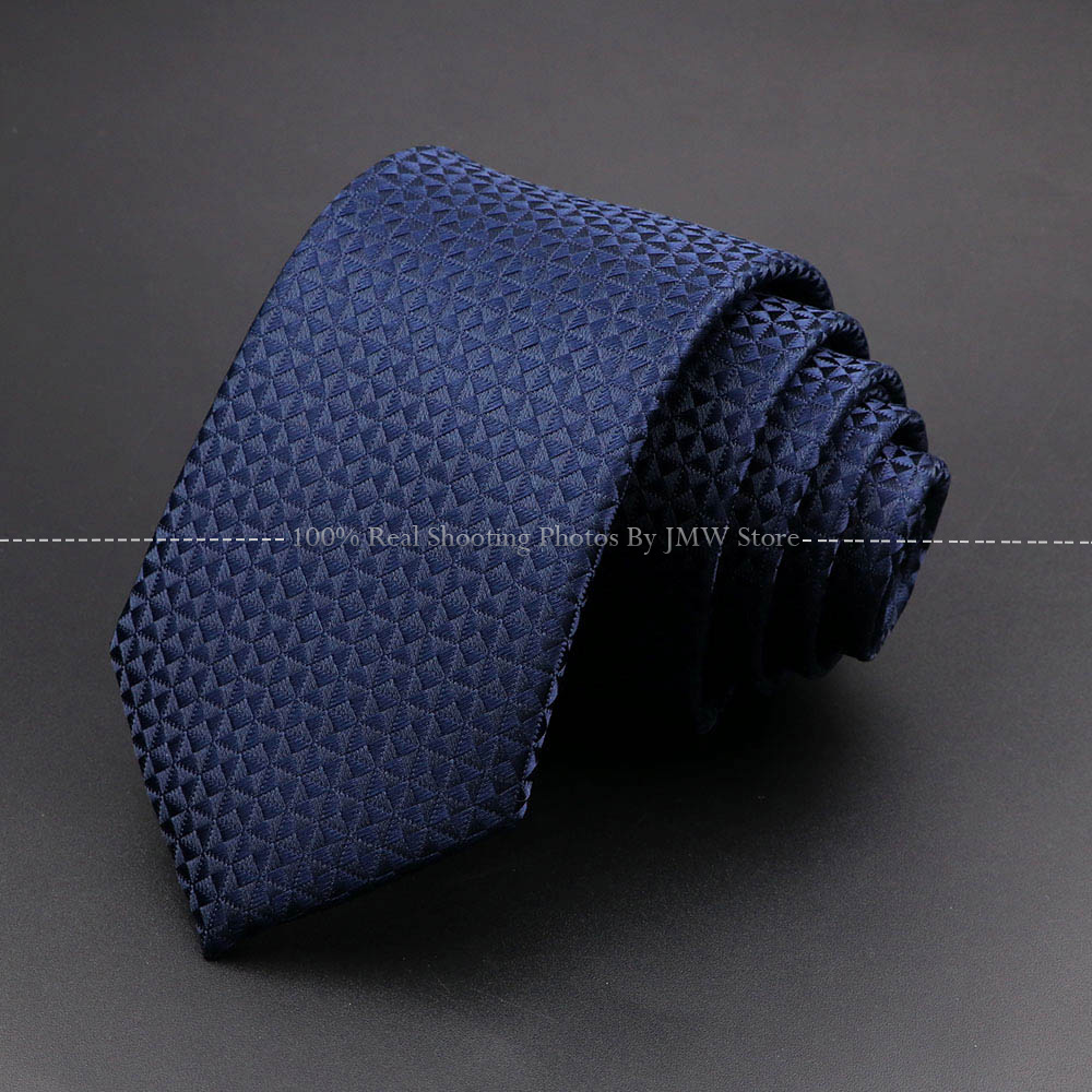 mariage hommes cravate violet bleu solide rayé Plaid points cravates directe marié col accessoires
