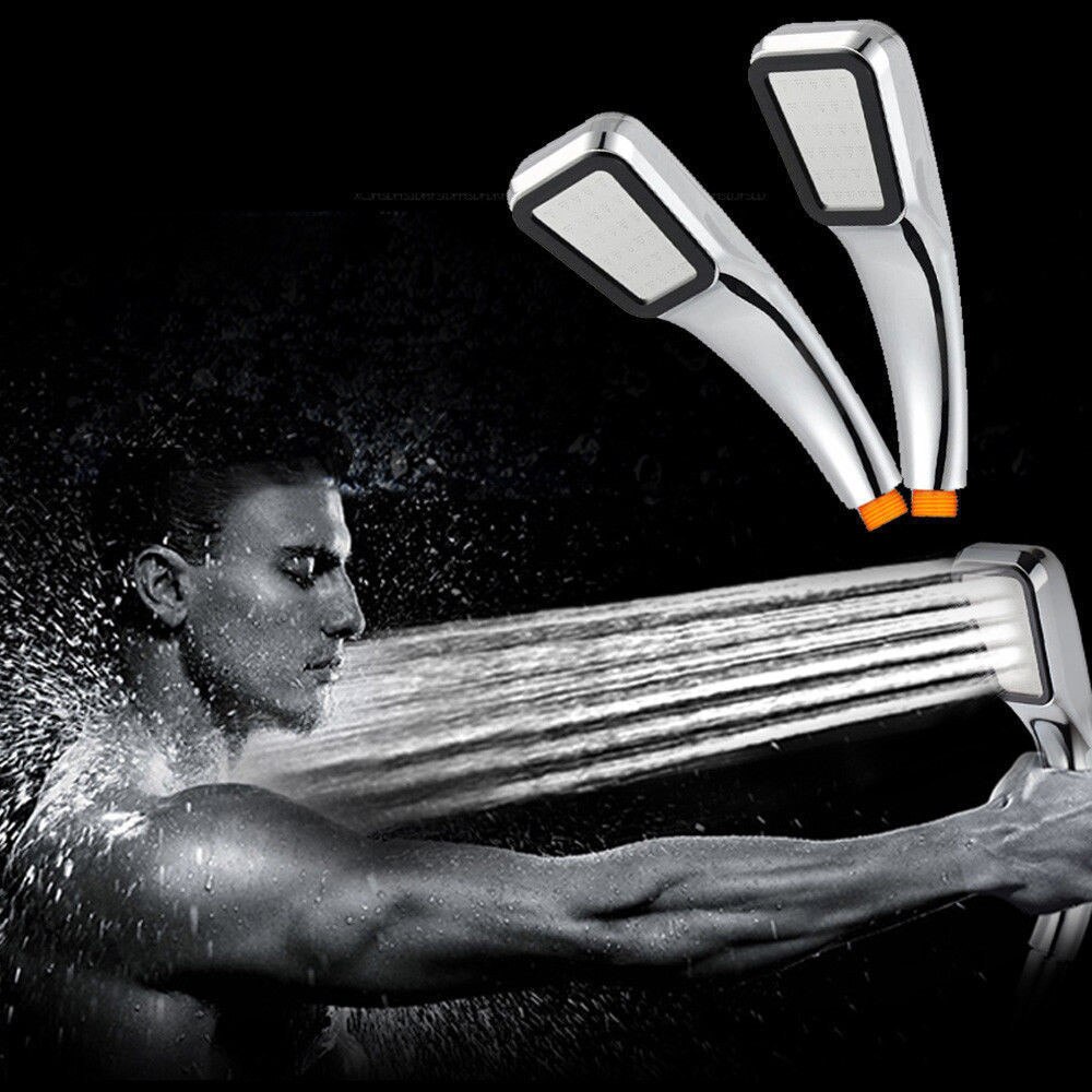 Douchekop Hoge Druk Krachtige Douchekop Bad Waterbesparende Thuis Badkamer Accessoires Stimuleren Spuit #20